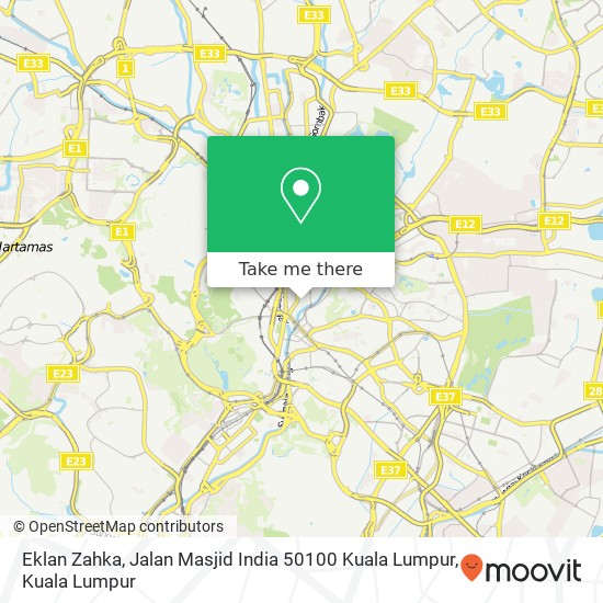 Eklan Zahka, Jalan Masjid India 50100 Kuala Lumpur map