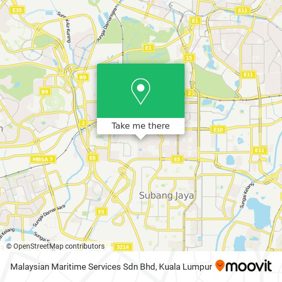 Malaysian Maritime Services Sdn Bhd map
