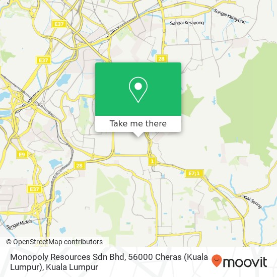Peta Monopoly Resources Sdn Bhd, 56000 Cheras (Kuala Lumpur)
