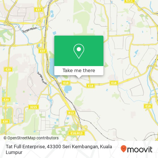 Tat Full Enterprise, 43300 Seri Kembangan map