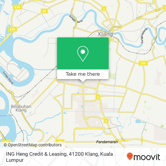 ING Heng Credit & Leasing, 41200 Klang map