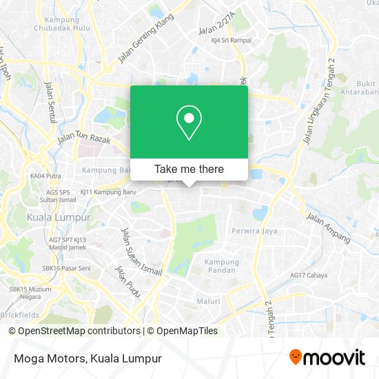 Moga Motors map