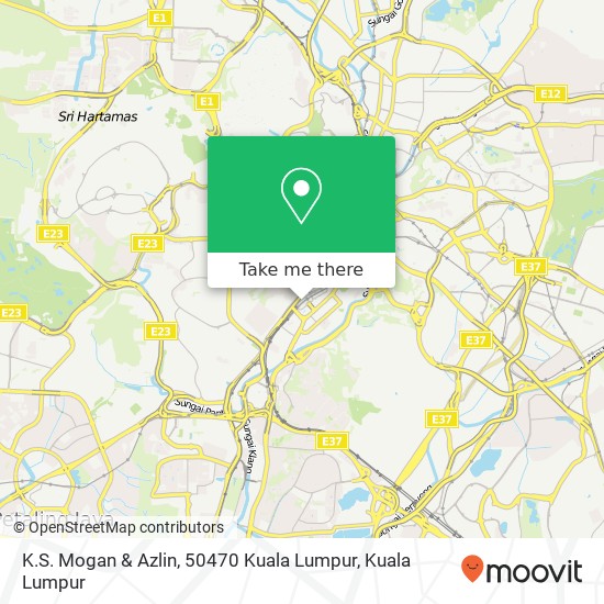 K.S. Mogan & Azlin, 50470 Kuala Lumpur map