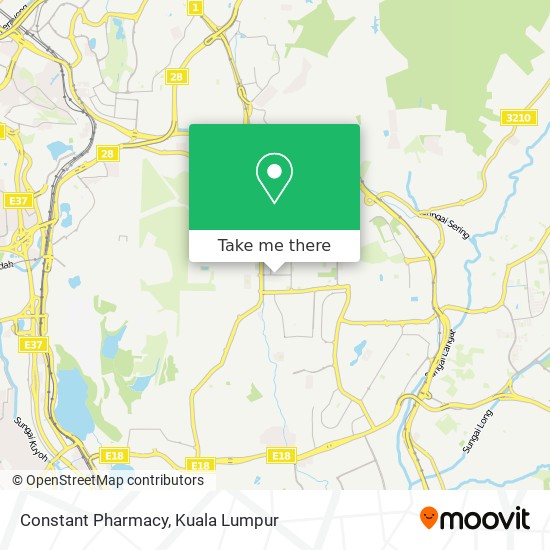 Constant Pharmacy map