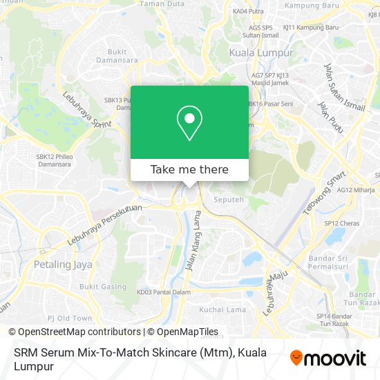 SRM Serum Mix-To-Match Skincare (Mtm) map