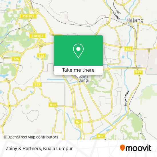 Zainy & Partners map