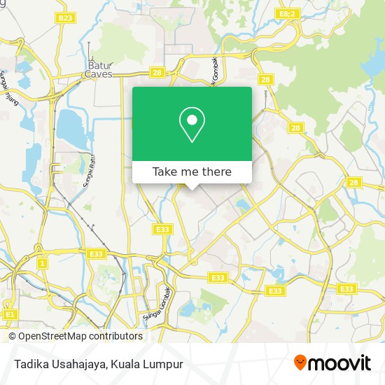 Tadika Usahajaya map