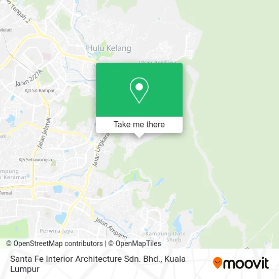 Santa Fe Interior Architecture Sdn. Bhd. map