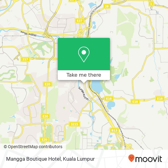 Mangga Boutique Hotel map