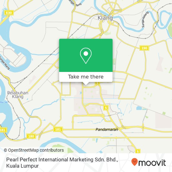 Pearl Perfect International Marketing Sdn. Bhd. map
