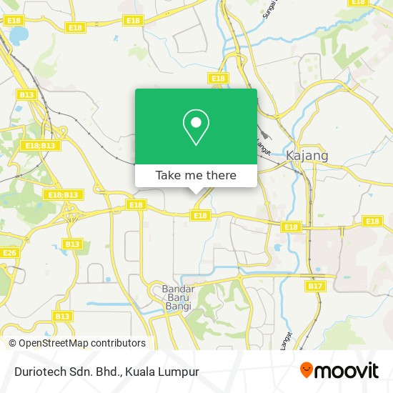 Duriotech Sdn. Bhd. map