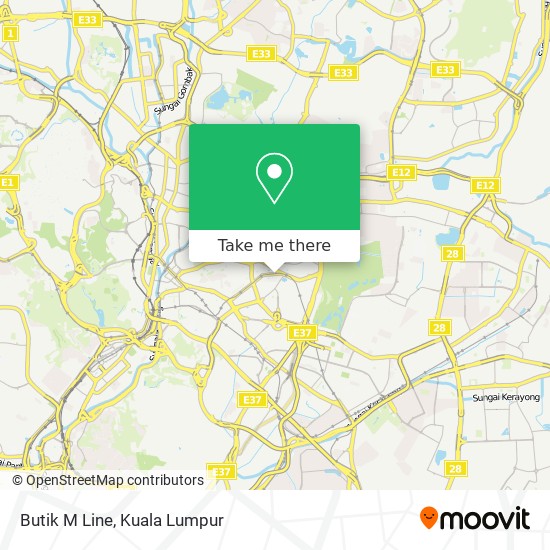 Butik M Line map