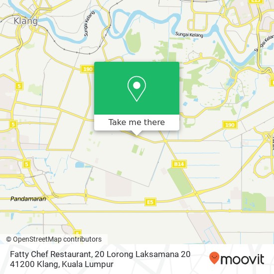 Fatty Chef Restaurant, 20 Lorong Laksamana 20 41200 Klang map