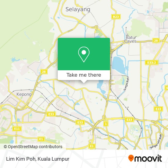 Lim Kim Poh map