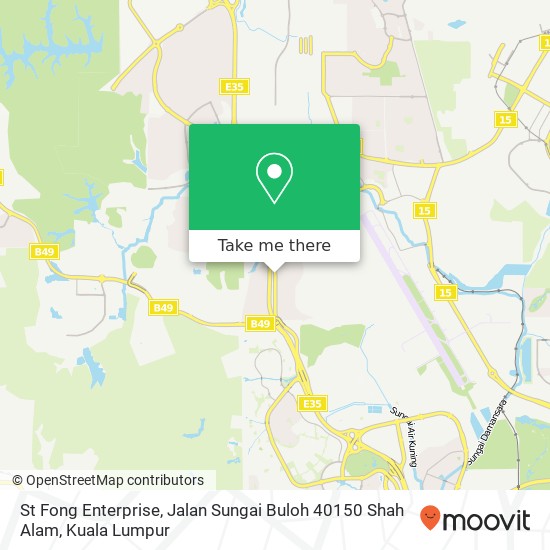 St Fong Enterprise, Jalan Sungai Buloh 40150 Shah Alam map