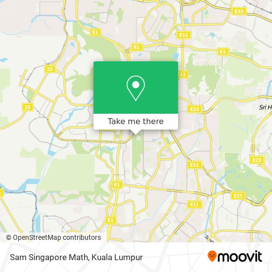 Sam Singapore Math map