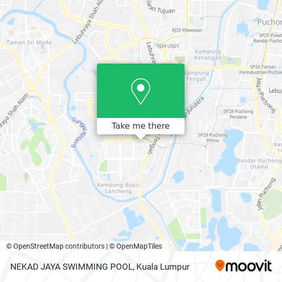 NEKAD JAYA SWIMMING POOL map