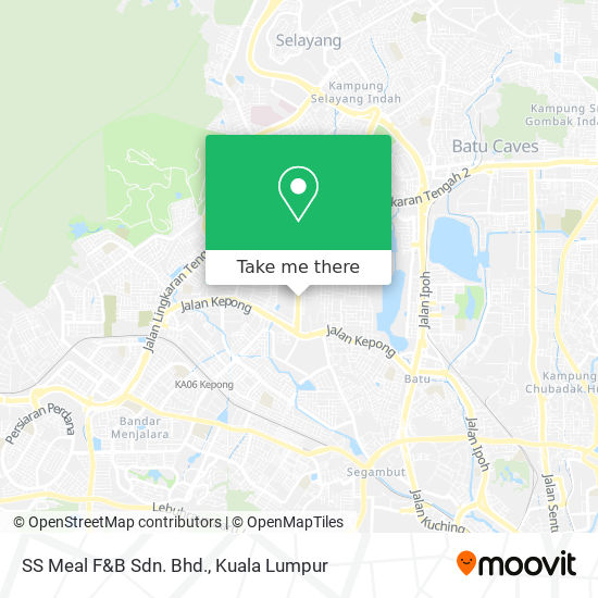 SS Meal F&B Sdn. Bhd. map