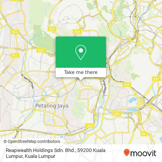 Reapwealth Holdings Sdn. Bhd., 59200 Kuala Lumpur map