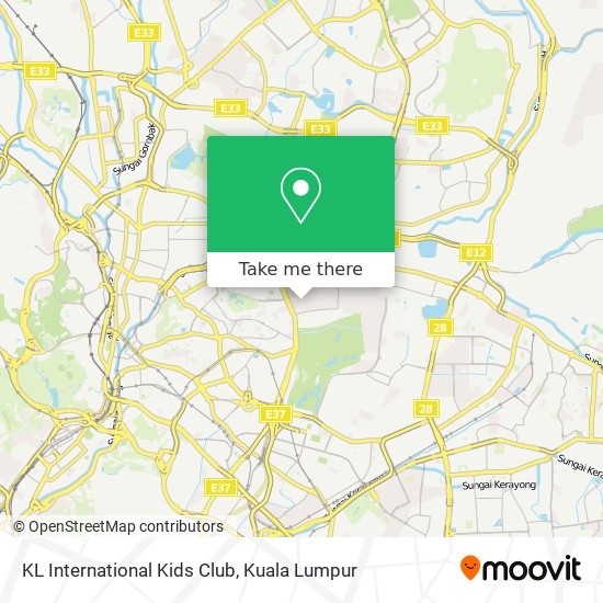 KL International Kids Club map