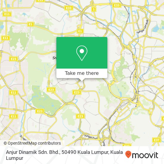 Anjur Dinamik Sdn. Bhd., 50490 Kuala Lumpur map