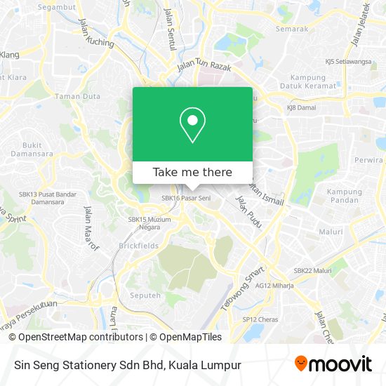 Sin Seng Stationery Sdn Bhd map