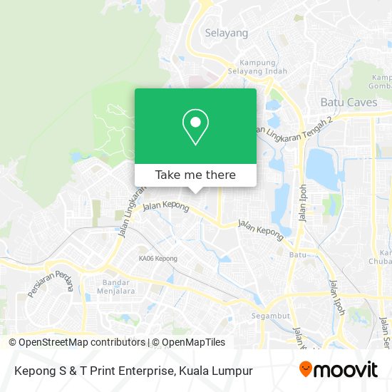 Peta Kepong S & T Print Enterprise