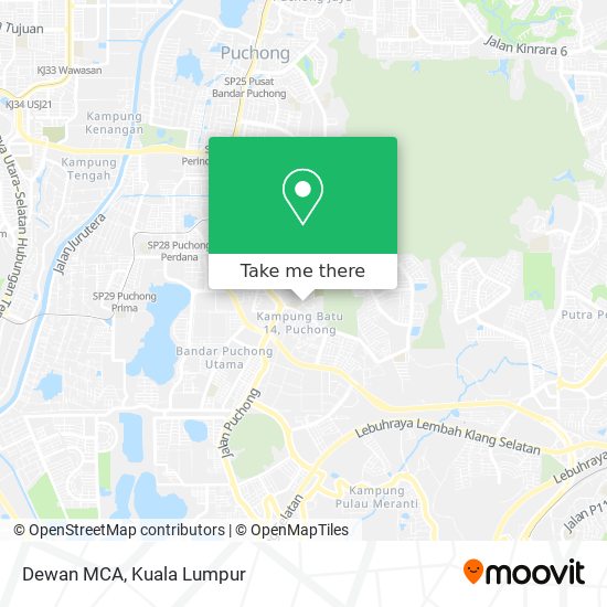 Dewan MCA map