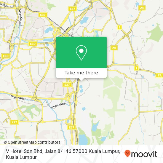 V Hotel Sdn Bhd, Jalan 8 / 146 57000 Kuala Lumpur map