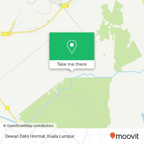 Dewan Dato Hormat map