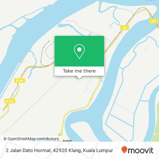 2 Jalan Dato Hormat, 42920 Klang map