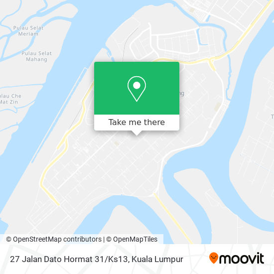 Peta 27 Jalan Dato Hormat 31/Ks13