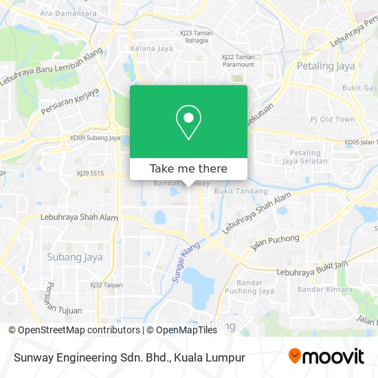 Sunway Engineering Sdn. Bhd. map