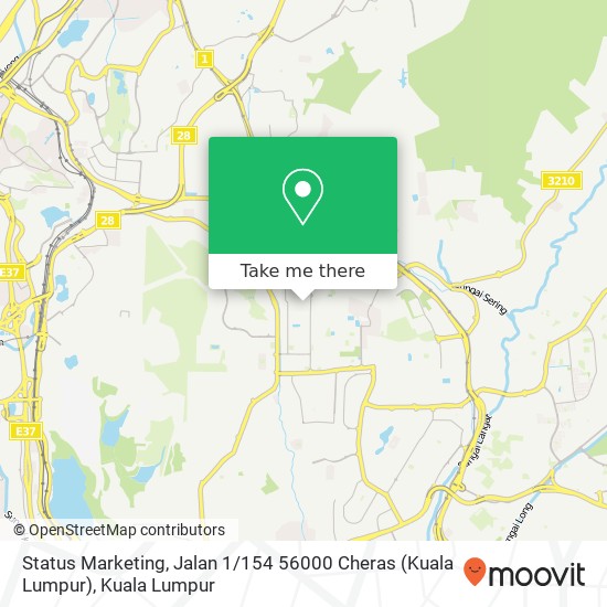 Status Marketing, Jalan 1 / 154 56000 Cheras (Kuala Lumpur) map