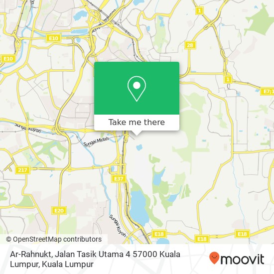 Ar-Rahnukt, Jalan Tasik Utama 4 57000 Kuala Lumpur map