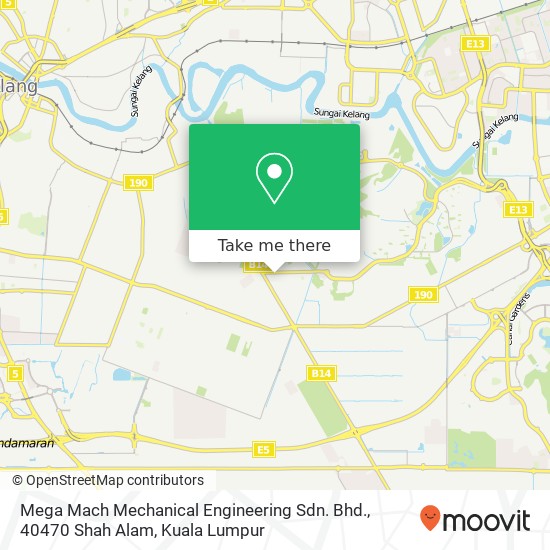 Peta Mega Mach Mechanical Engineering Sdn. Bhd., 40470 Shah Alam