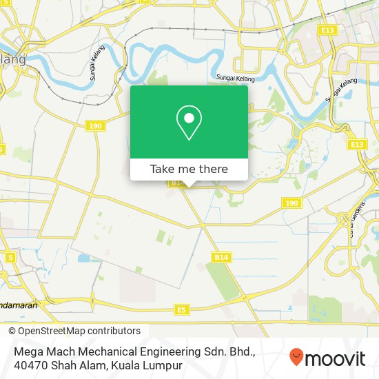 Mega Mach Mechanical Engineering Sdn. Bhd., 40470 Shah Alam map