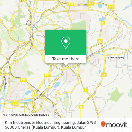 Kim Electronic & Electrical Engineering, Jalan 3 / 93 56000 Cheras (Kuala Lumpur) map