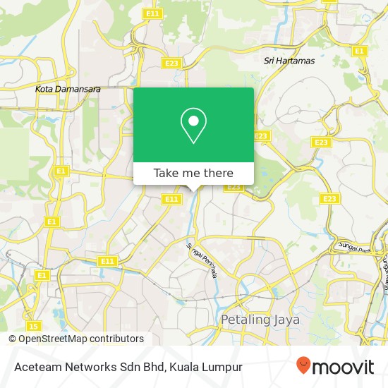 Aceteam Networks Sdn Bhd map