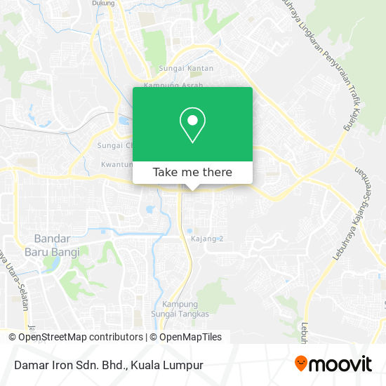 Damar Iron Sdn. Bhd. map