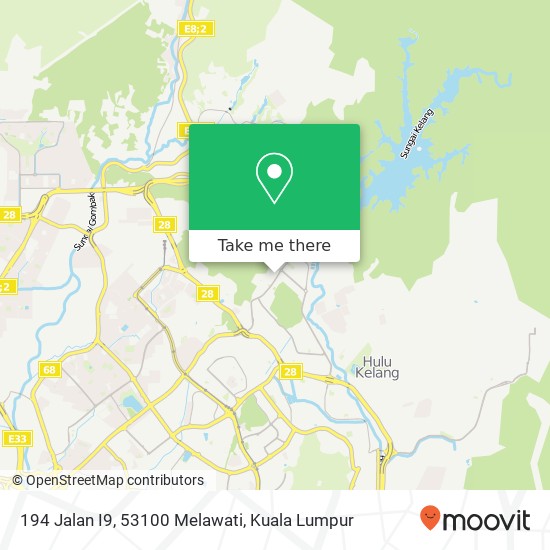 194 Jalan I9, 53100 Melawati map