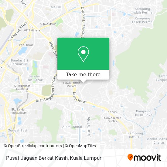 Pusat Jagaan Berkat Kasih map