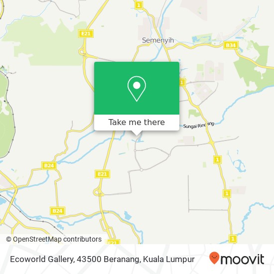 Peta Ecoworld Gallery, 43500 Beranang