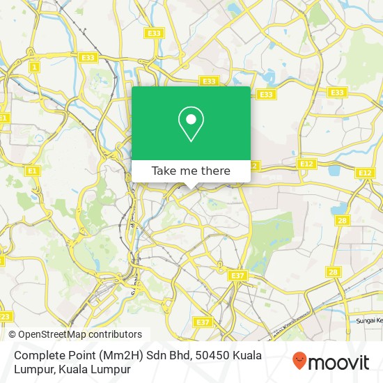 Complete Point (Mm2H) Sdn Bhd, 50450 Kuala Lumpur map