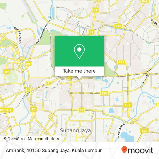 AmBank, 40150 Subang Jaya map