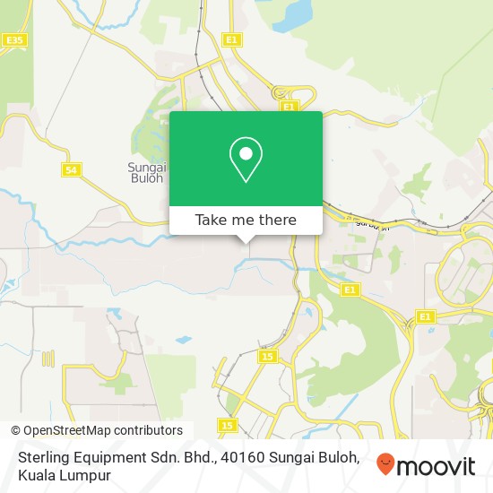 Sterling Equipment Sdn. Bhd., 40160 Sungai Buloh map