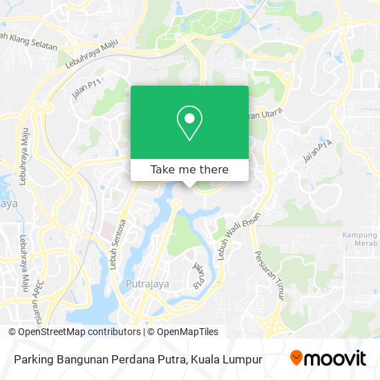 Peta Parking Bangunan Perdana Putra