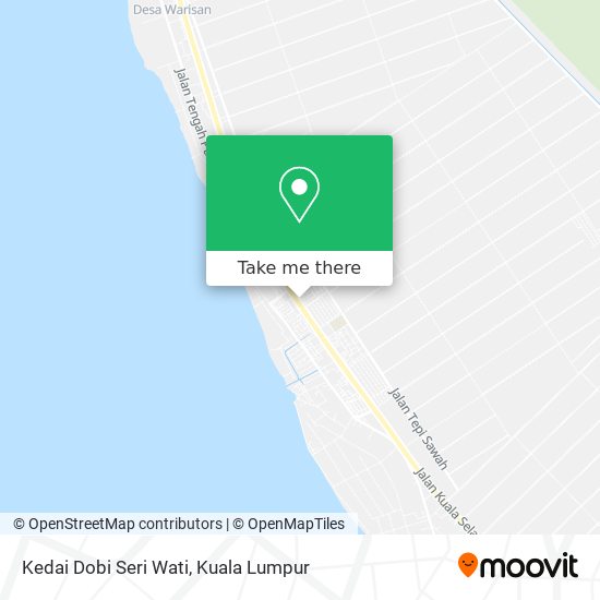 Kedai Dobi Seri Wati map
