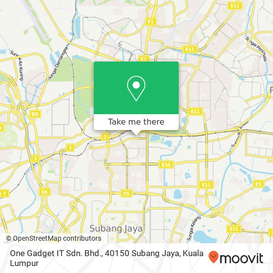 One Gadget IT Sdn. Bhd., 40150 Subang Jaya map