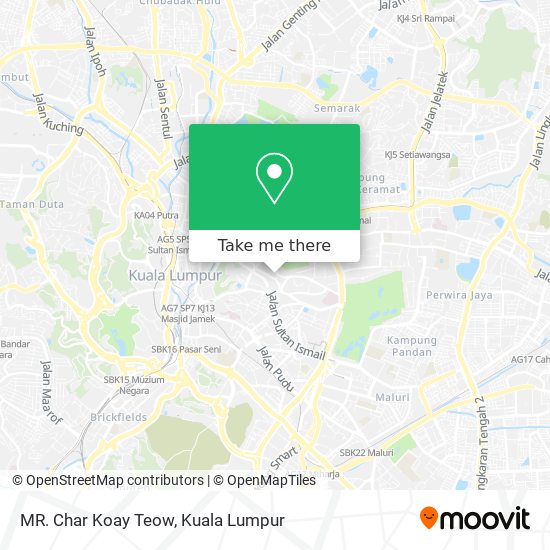Peta MR. Char Koay Teow